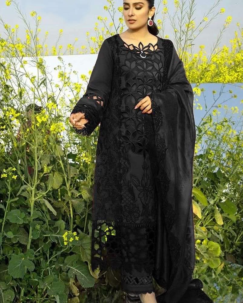 Pakistani Heavy Cotton Suit, Unstitched, H371